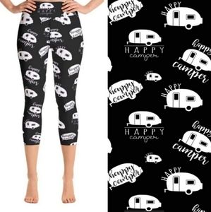 Happy Camper Capri Leggings